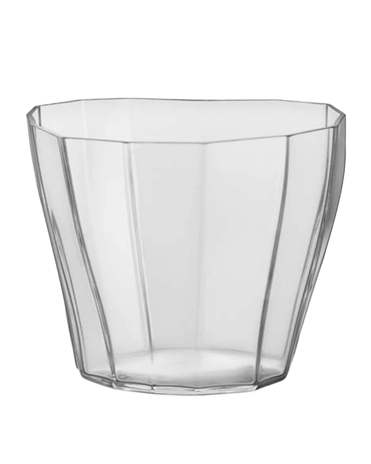 Orrefors Reed Low Clear Vase