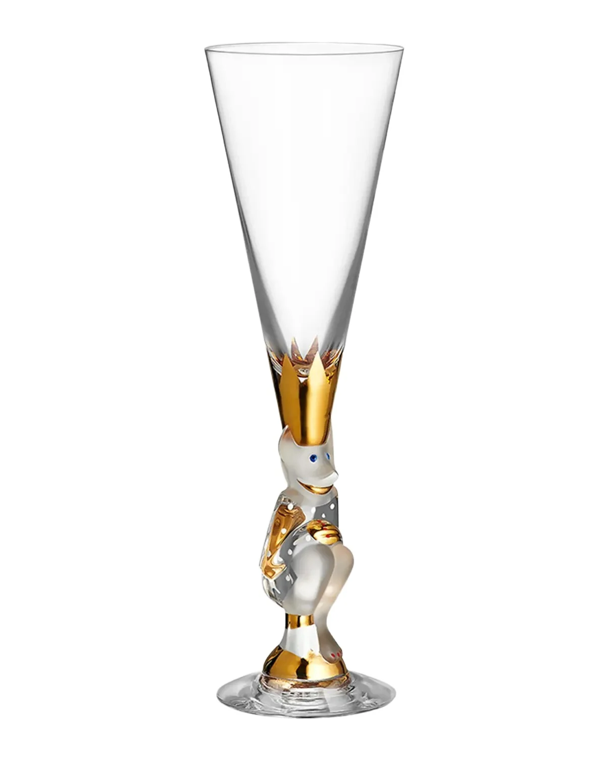 Orrefors Sparkling Devil Champagne Glass