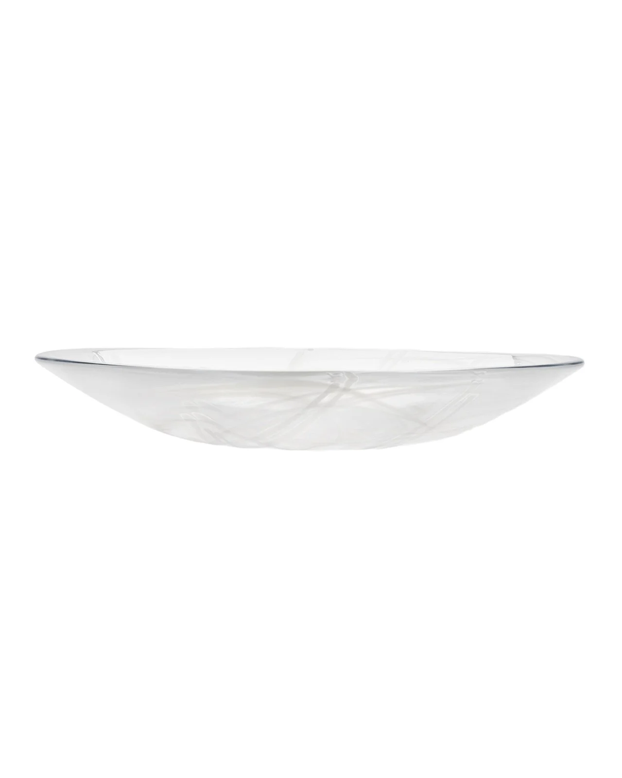 Kosta Boda Contrast White Dish