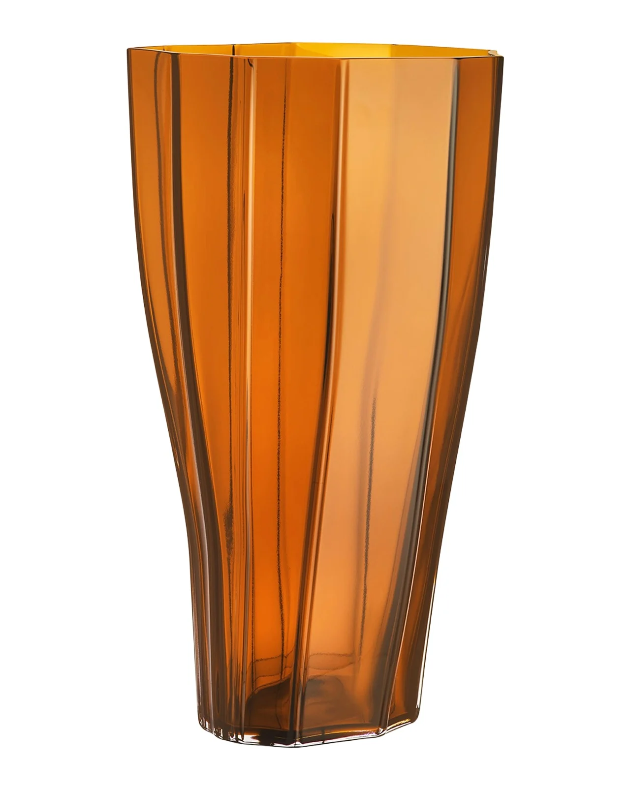 Orrefors Reed Large Glass Vase