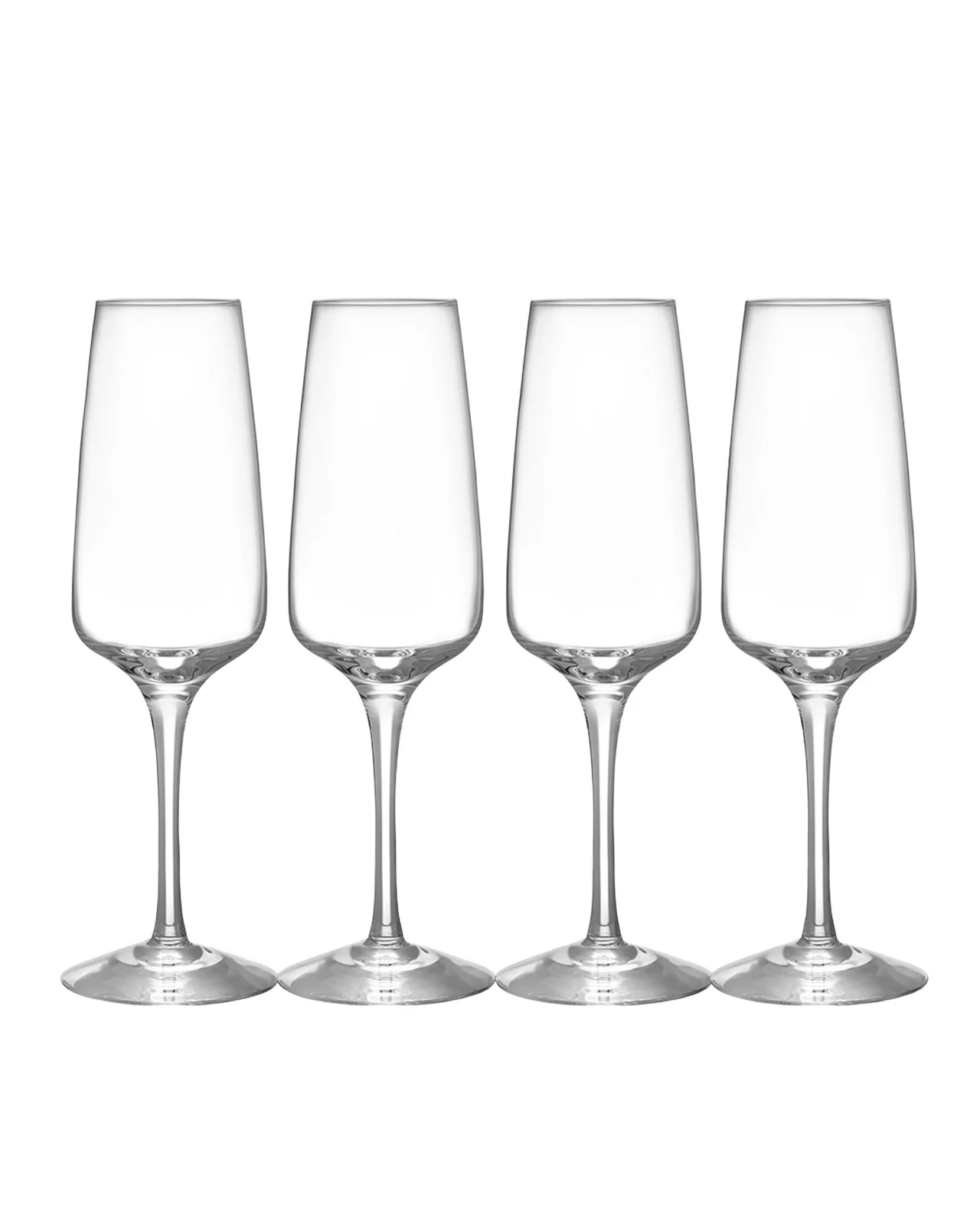 Orrefors Pulse Champagne Flutes, Set of 4