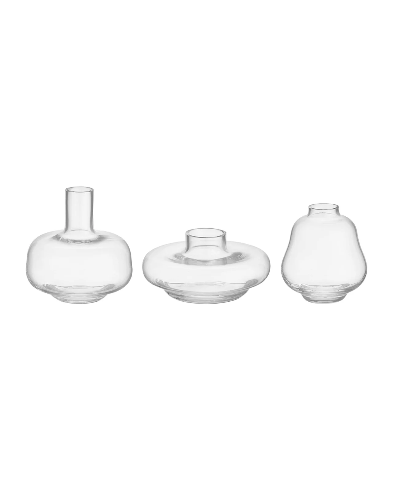 Kosta Boda Kappa Mini Vases, Set of 3