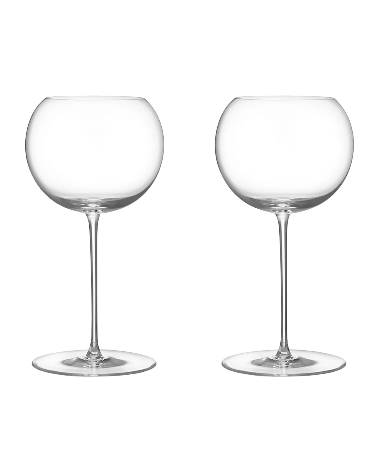Orrefors Geometry 17.5 oz. White Wine Glasses, Set of 2