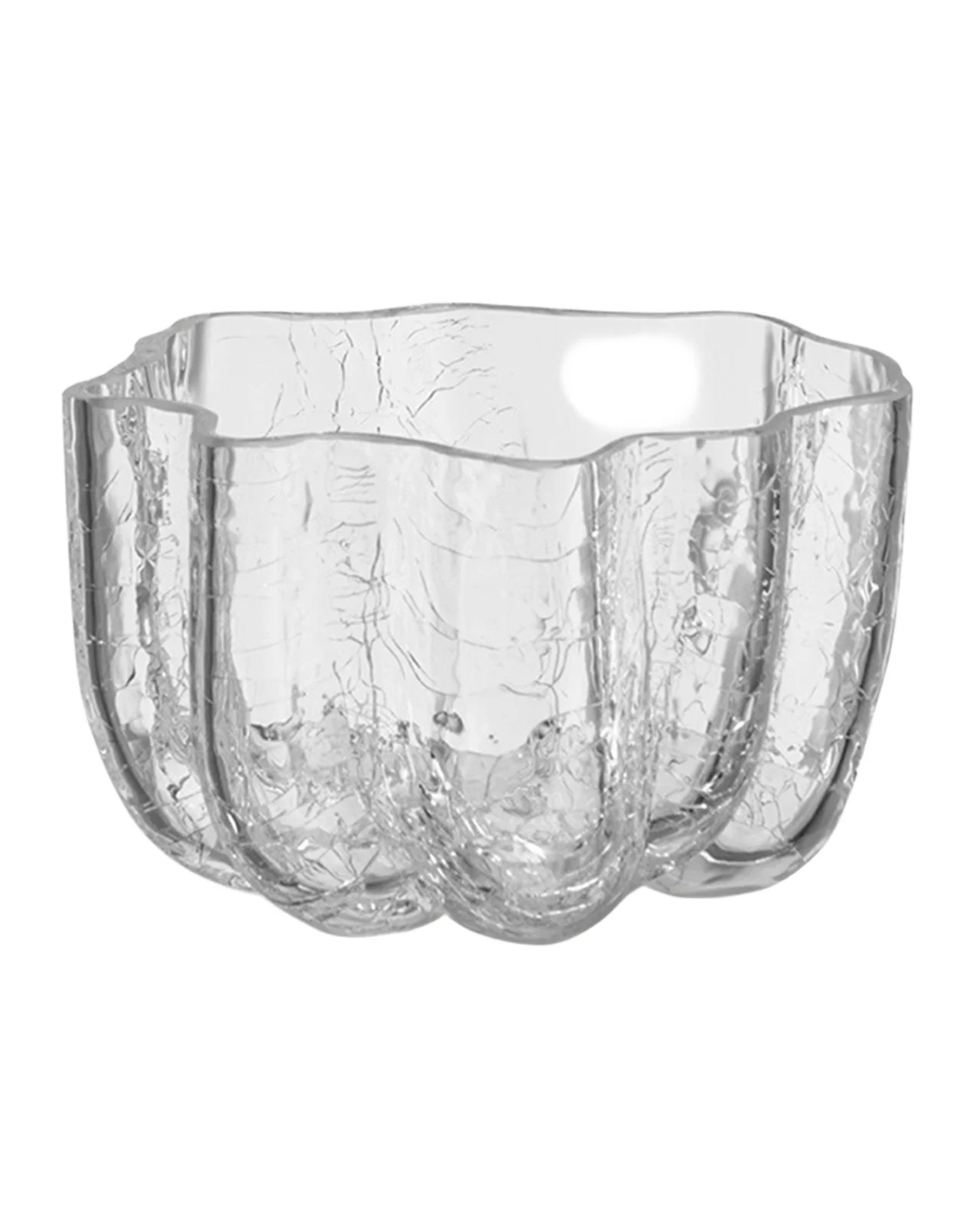Kosta Boda Crackle Votive Bowl