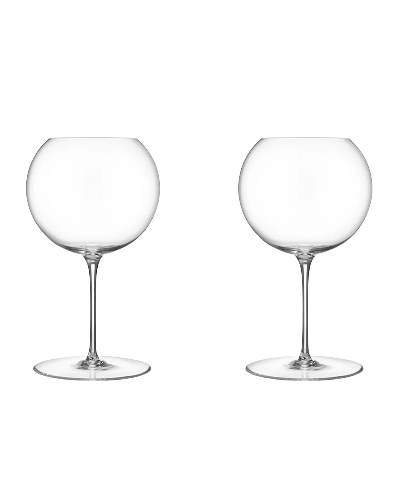 Orrefors Geometry 24.5 oz. Red Wine Glasses, Set of 2