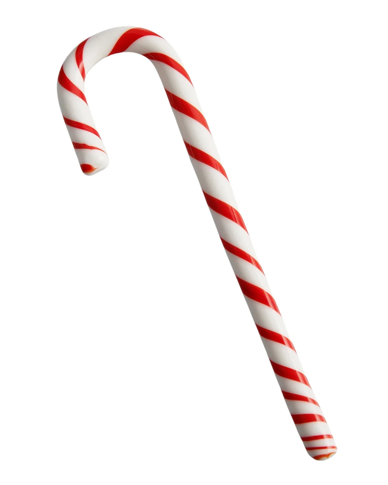 Kosta Boda Polka Candy Cane Christmas Decoration