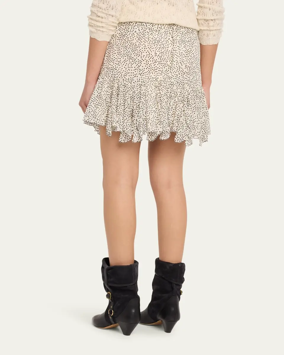 Etoile Isabel Marant Daneen Polka Dot Voile Mini Skirt | Thumbnail 3 Etoile Isabel Marant Daneen Polka Dot Voile Mini Skirt | Thumbnail 3
