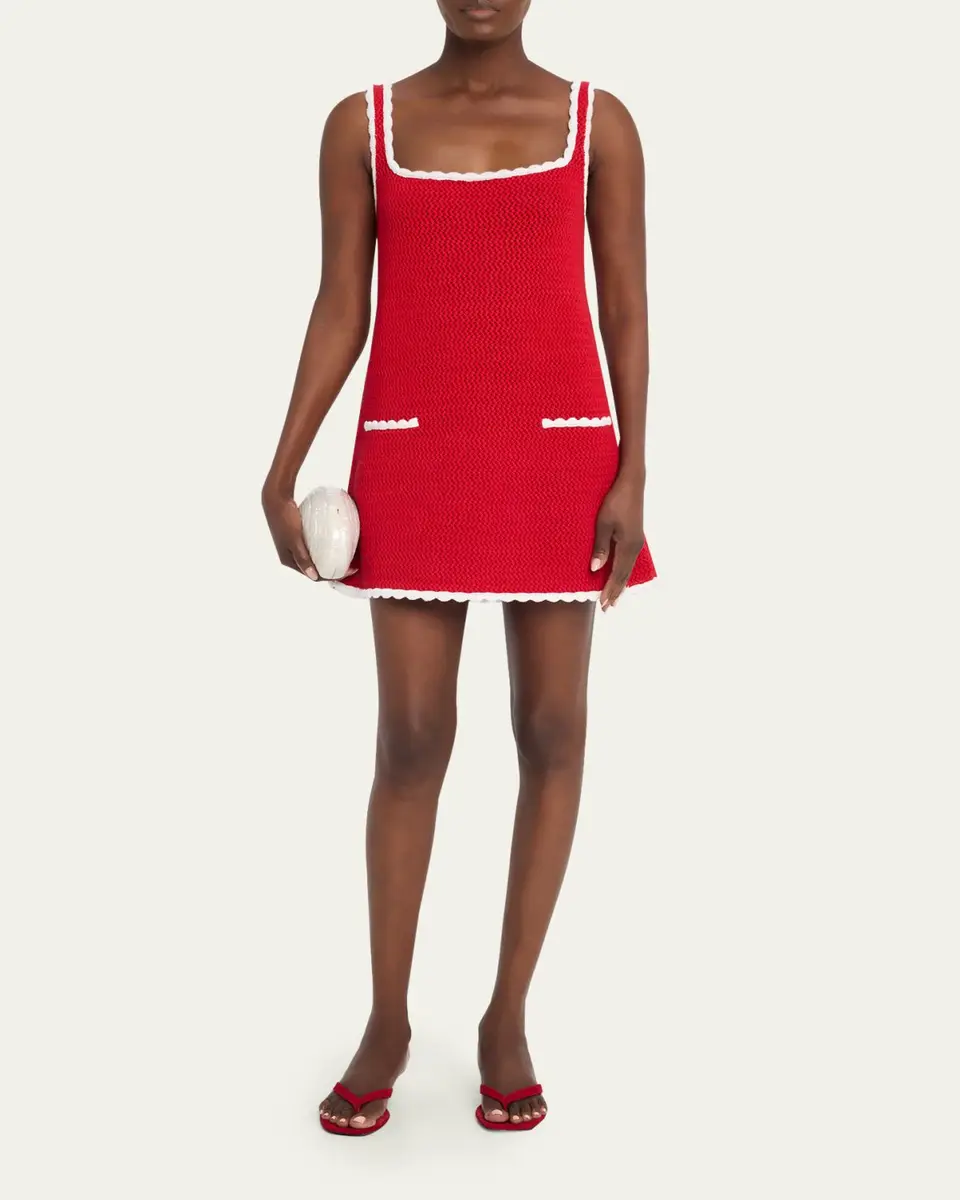 SEROYA Brianna Crochet Mini Dress | Thumbnail 2 SEROYA Brianna Crochet Mini Dress | Thumbnail 2
