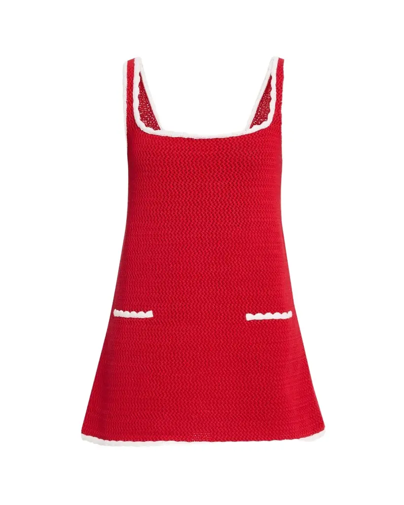 SEROYA Brianna Crochet Mini Dress | Image 1 SEROYA Brianna Crochet Mini Dress | Image 1