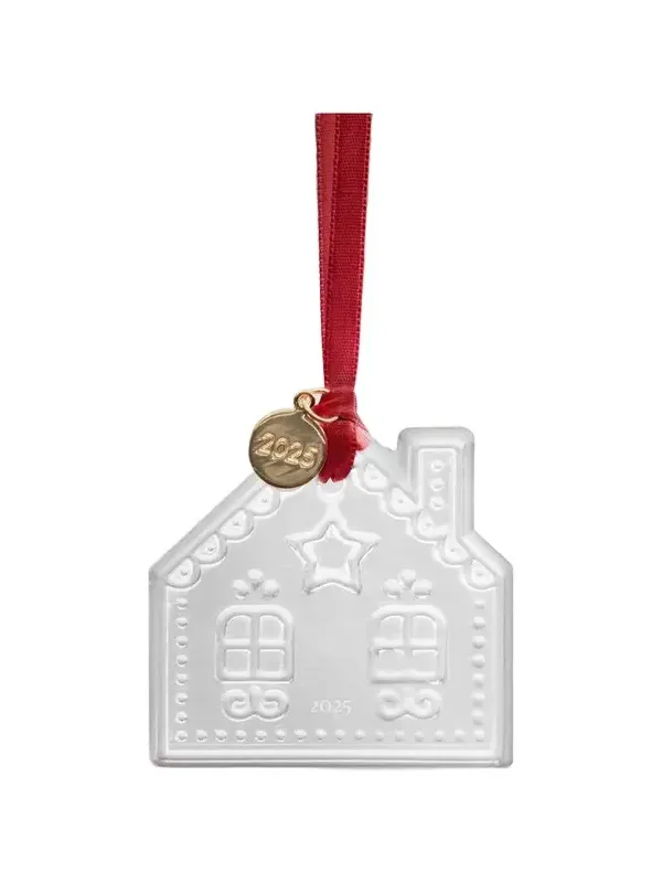 Orrefors Gingerbread House 2025 Annual Ornament