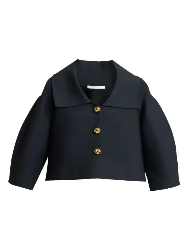 Cocoon Button-Down Crop Jacket Cocoon Button-Down Crop Jacket