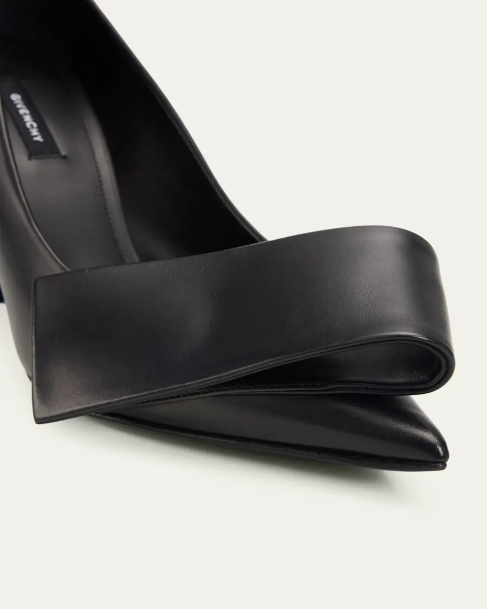 Givenchy 95mm Twist Leather Pumps | Thumbnail 3