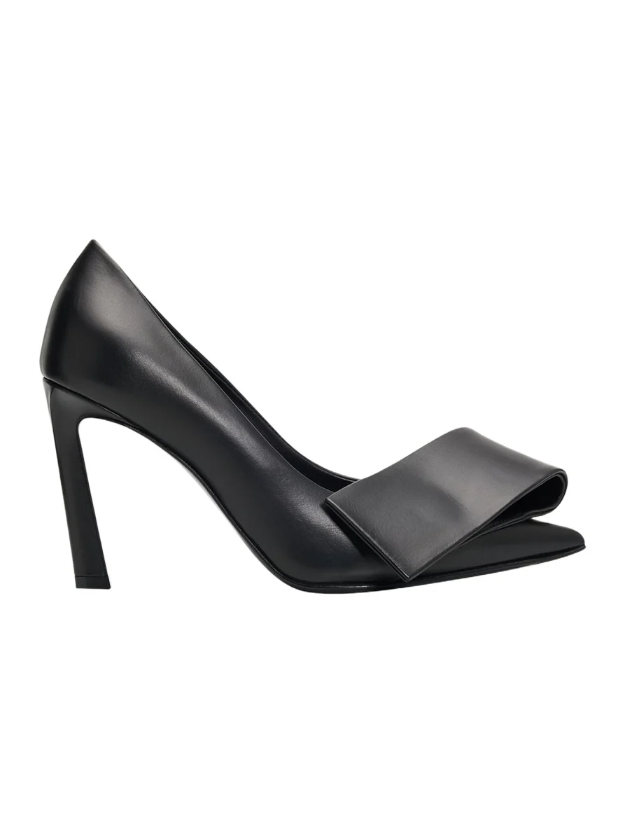 Givenchy 95mm Twist Leather Pumps