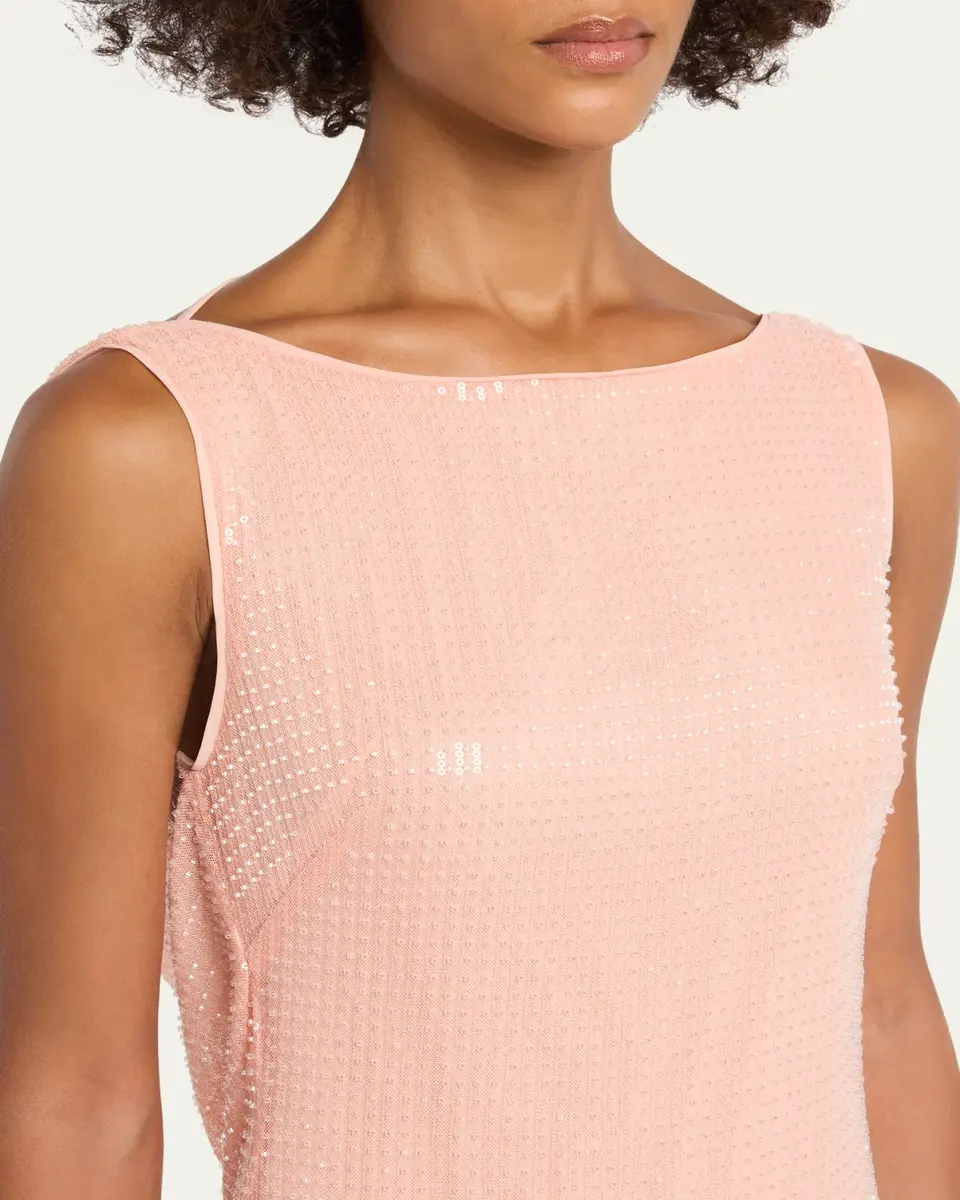 Toccin Wendolyn Embellished Cowl-Back Midi Dress | Thumbnail 5 Toccin Wendolyn Embellished Cowl-Back Midi Dress | Thumbnail 5