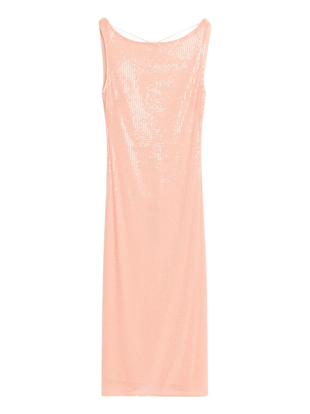 Wendolyn Embellished Cowl-Back Midi Dress Wendolyn Embellished Cowl-Back Midi Dress