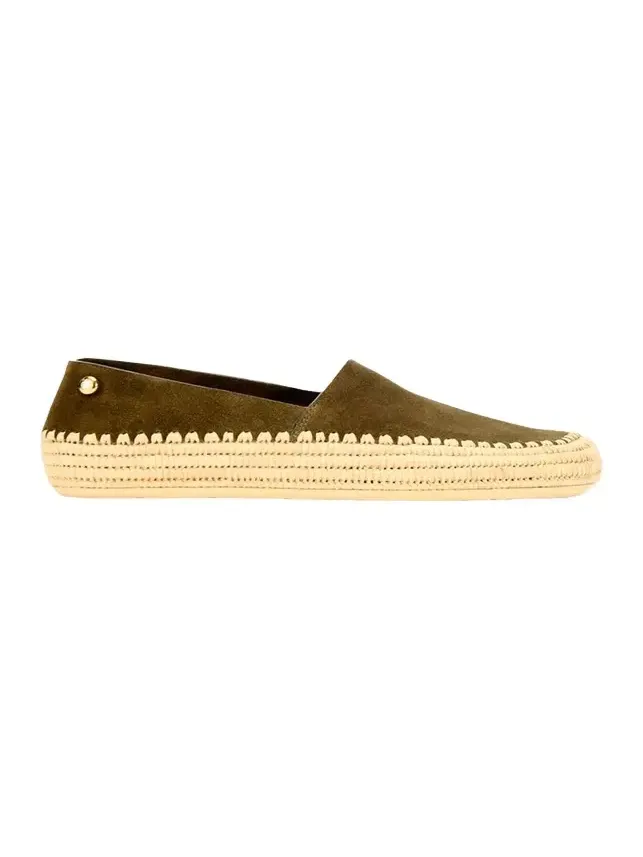 Loewe x Paula's Ibiza Rio Suede Espadrilles