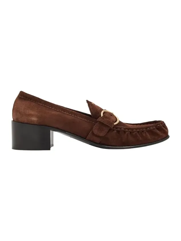 45mm Suede Buckle Loafers 45mm Suede Buckle Loafers