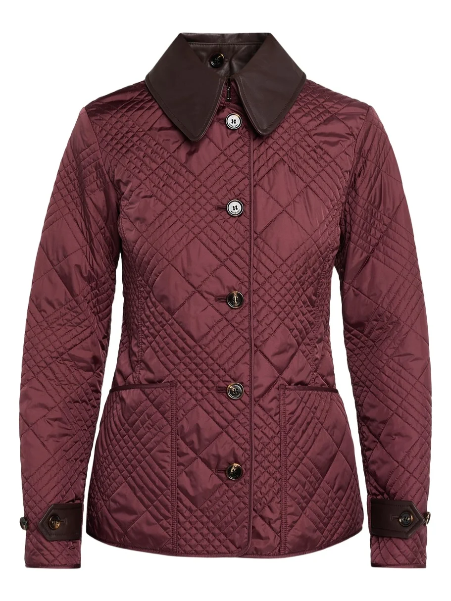 Fernleigh Check Quilted Slim Jacket Fernleigh Check Quilted Slim Jacket