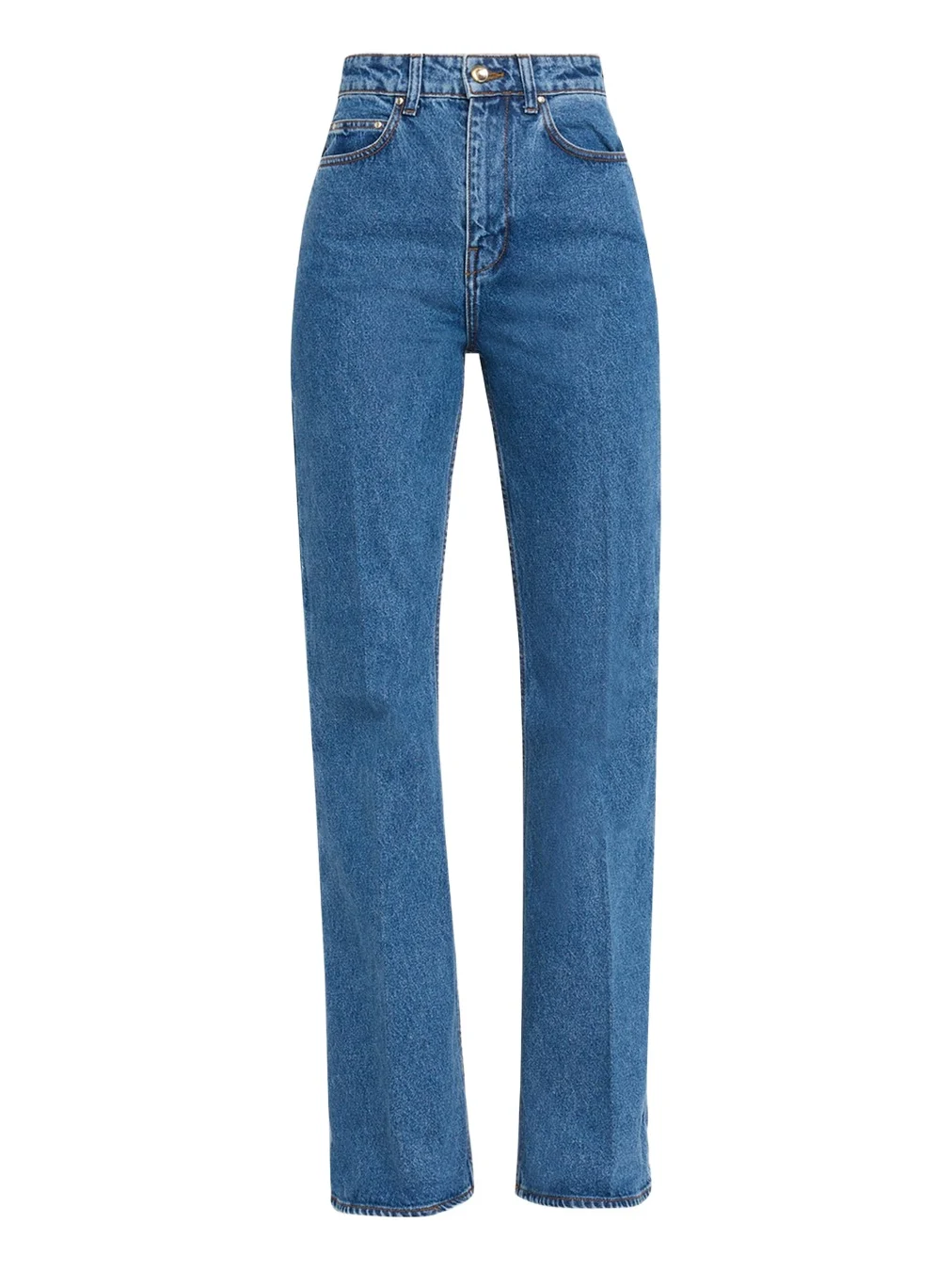 Spur High-Rise Straight Jeans