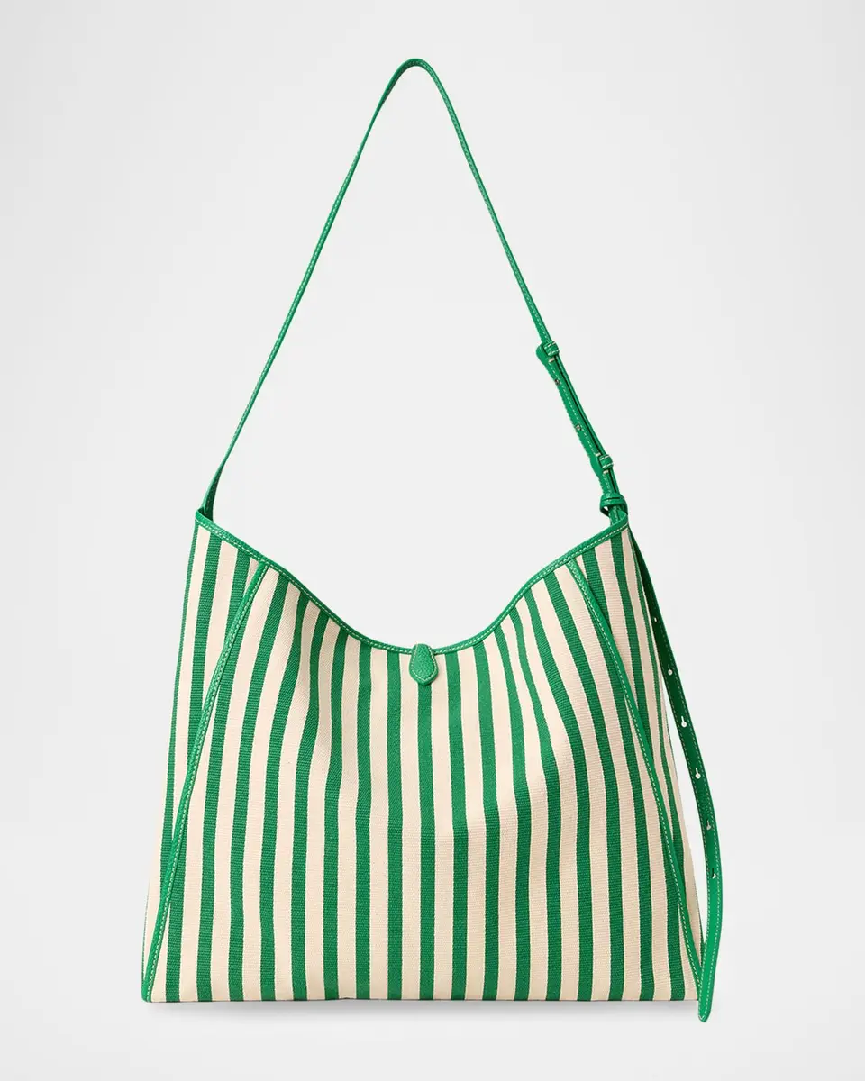 Polo Ralph Lauren Polo Play Striped Canvas Messenger Bag | Thumbnail 3