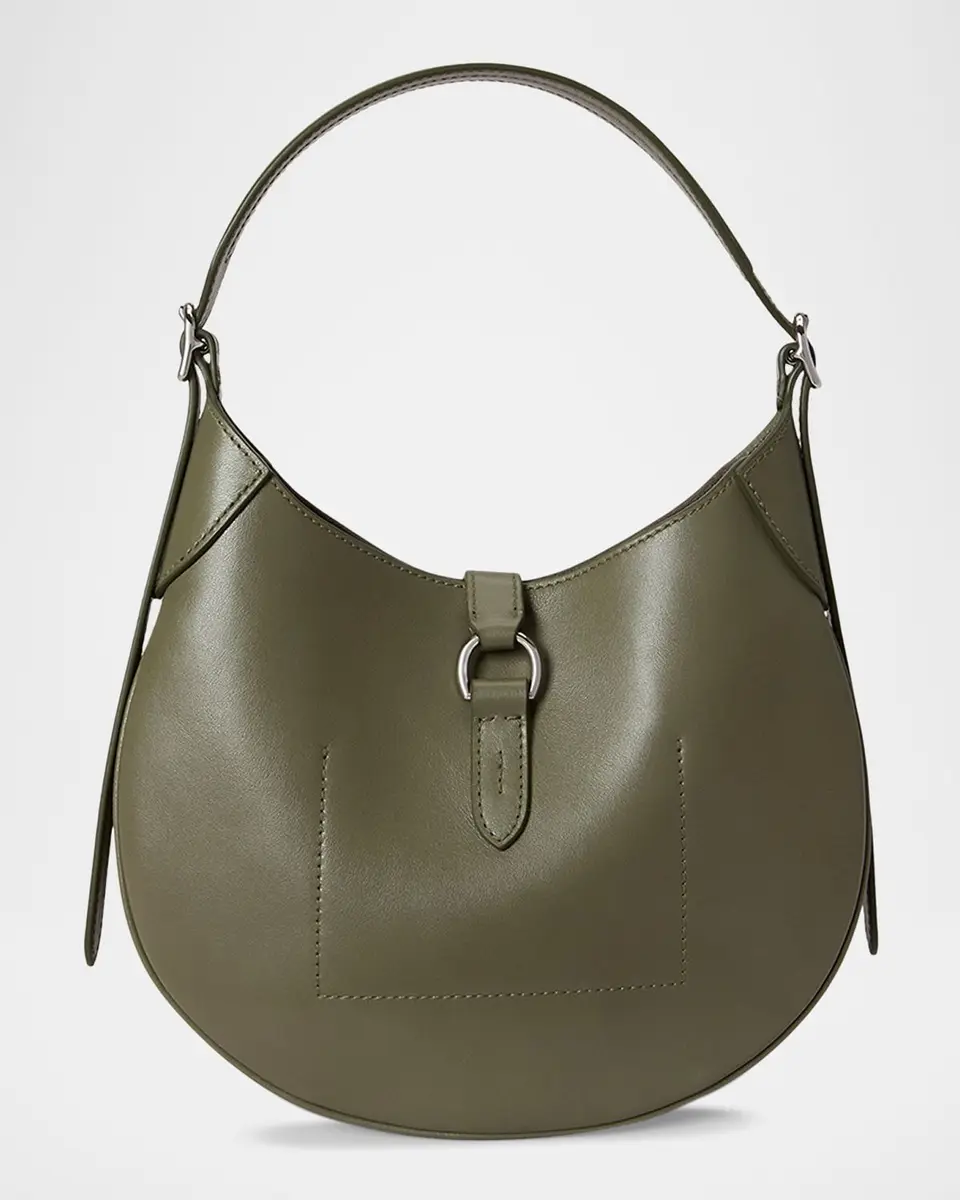 Polo Ralph Lauren Polo ID Calfskin Large Shoulder Bag | Thumbnail 3