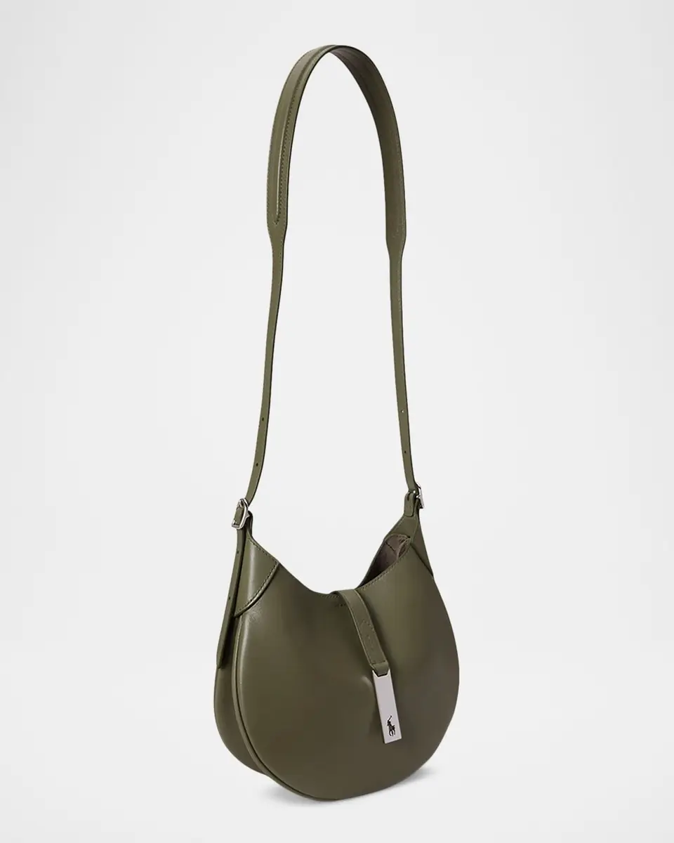 Polo Ralph Lauren Polo ID Calfskin Large Shoulder Bag | Thumbnail 7