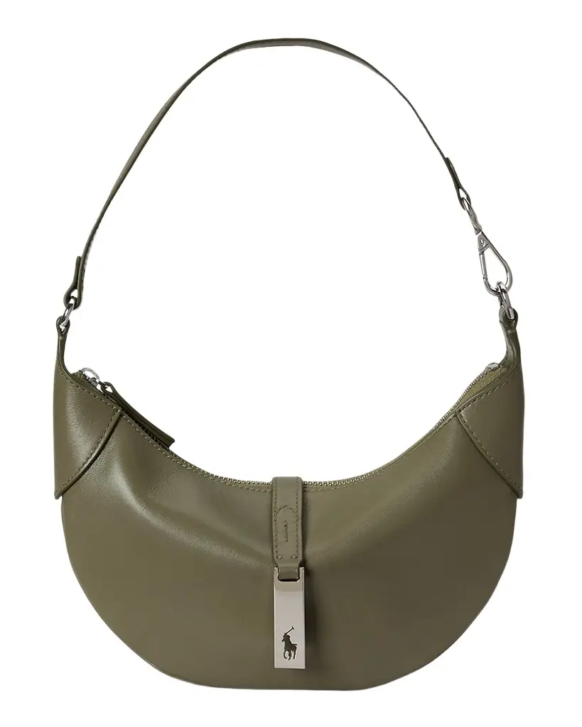 Polo Ralph Lauren Polo ID Calfskin Mini Shoulder Bag