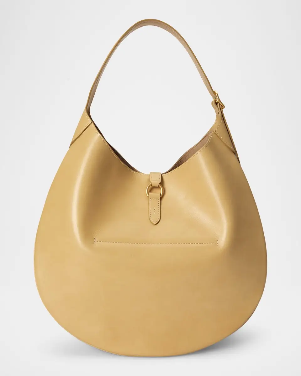 Polo Ralph Lauren Polo ID Calfskin Large Shoulder Bag | Thumbnail 3