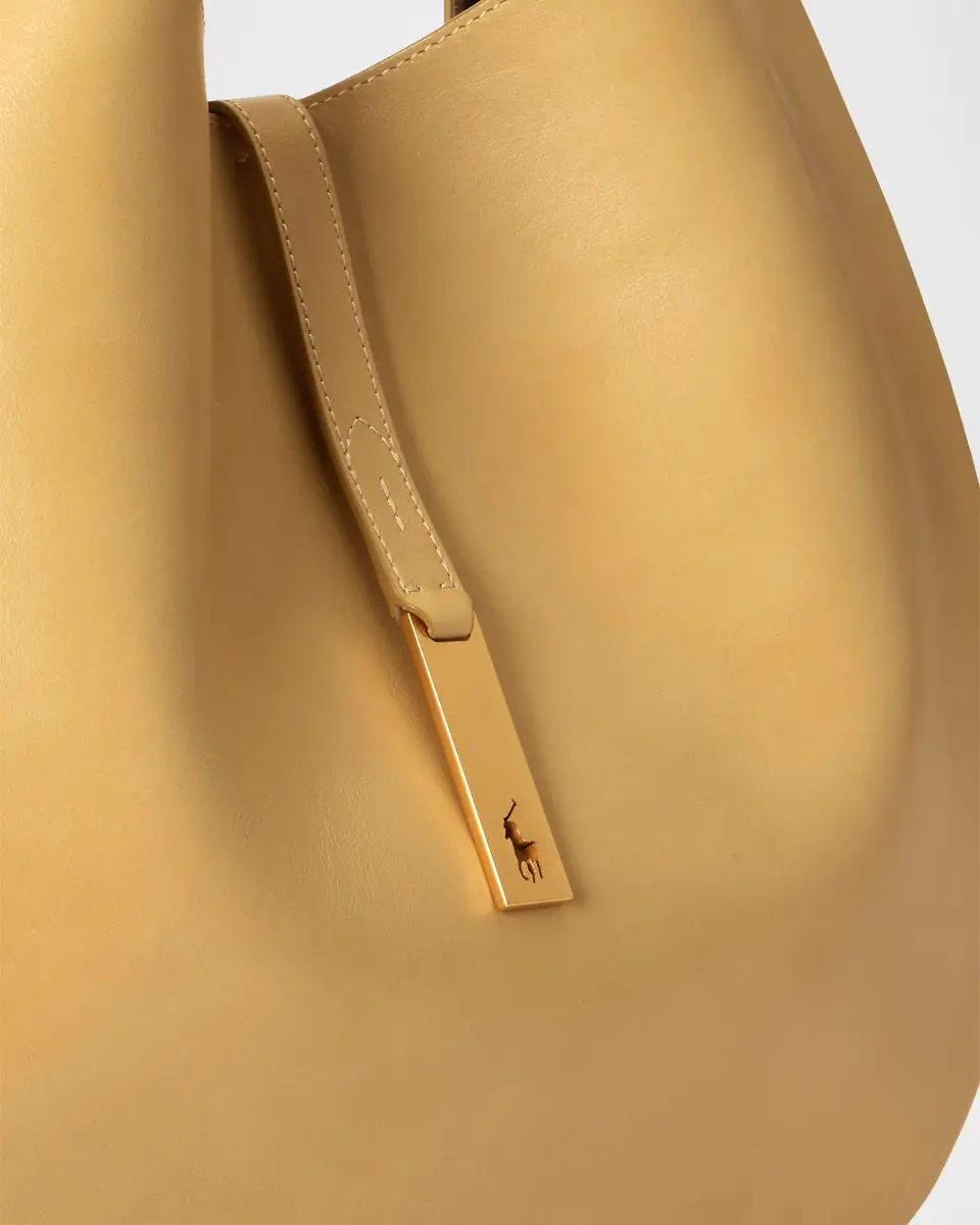 Polo Ralph Lauren Polo ID Calfskin Large Shoulder Bag | Thumbnail 4
