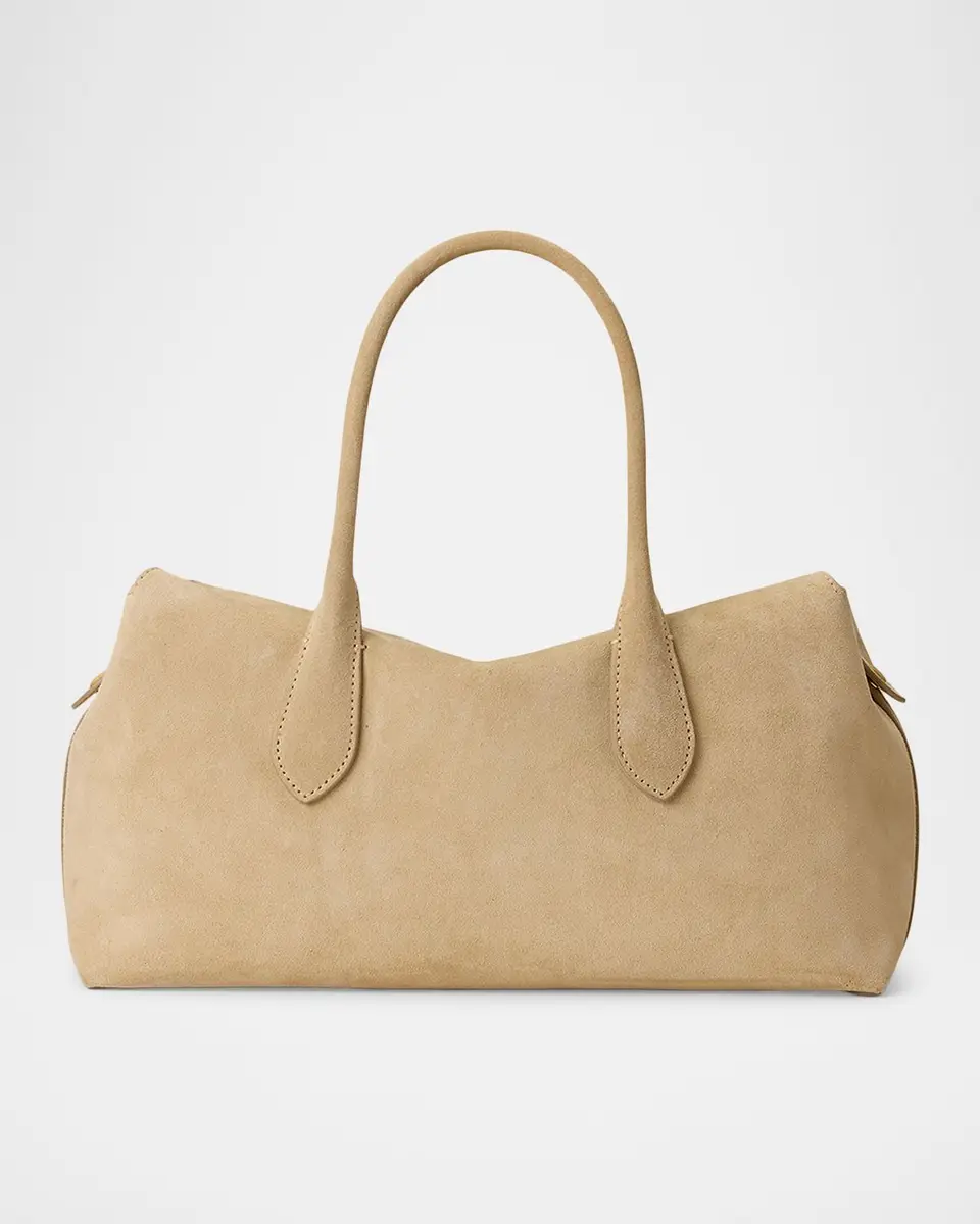 Polo Ralph Lauren Bellport Suede Satchel Bag | Thumbnail 3