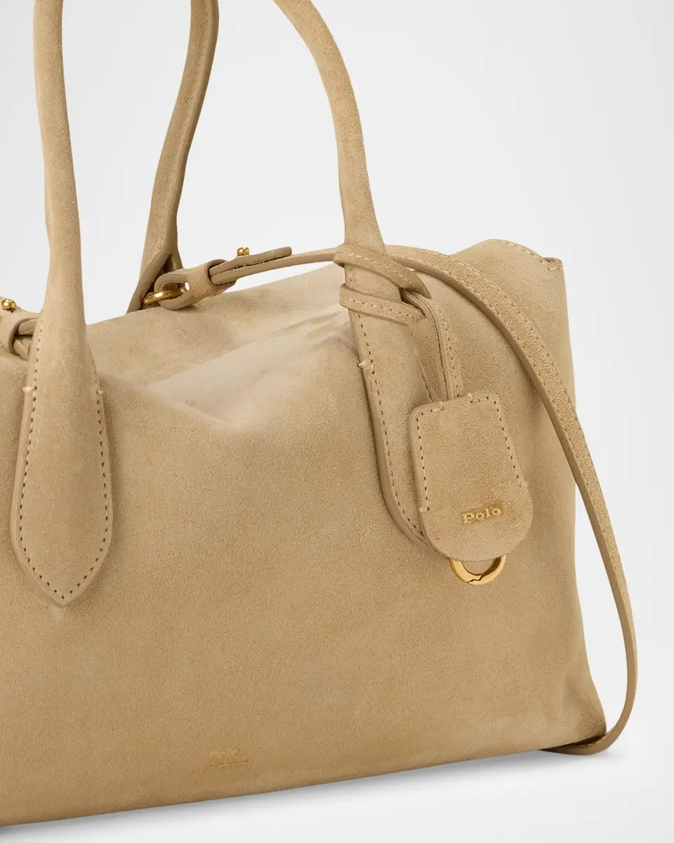 Polo Ralph Lauren Bellport Suede Satchel Bag | Thumbnail 7
