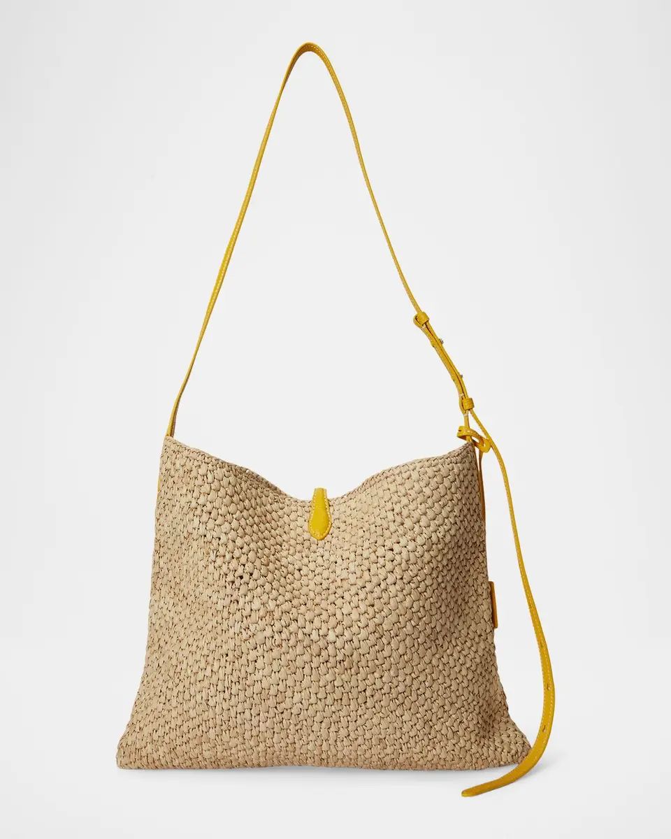 Polo Ralph Lauren Polo Play Raffia Messenger Bag | Thumbnail 3 Polo Ralph Lauren Polo Play Raffia Messenger Bag | Thumbnail 3