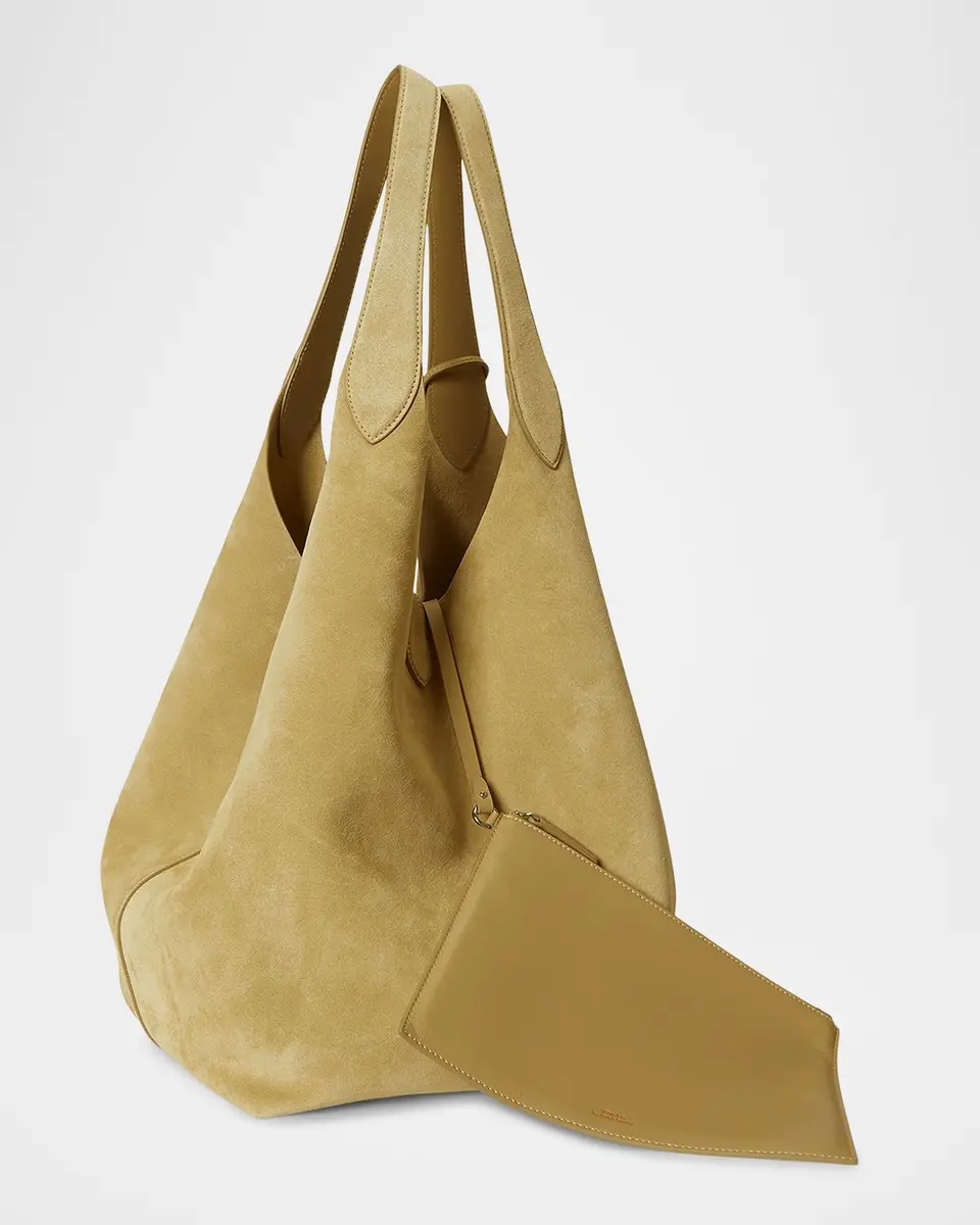 Polo Ralph Lauren Polo Play Suede Large Tote | Thumbnail 3 Polo Ralph Lauren Polo Play Suede Large Tote | Thumbnail 3
