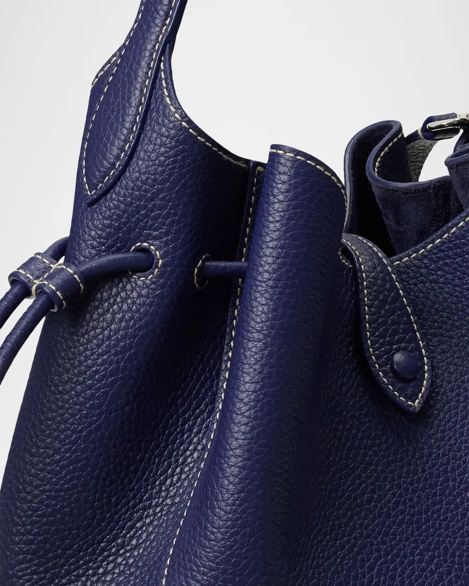 Polo Ralph Lauren Polo Play Leather Drawstring Crossbody Bucket Bag | Thumbnail 4