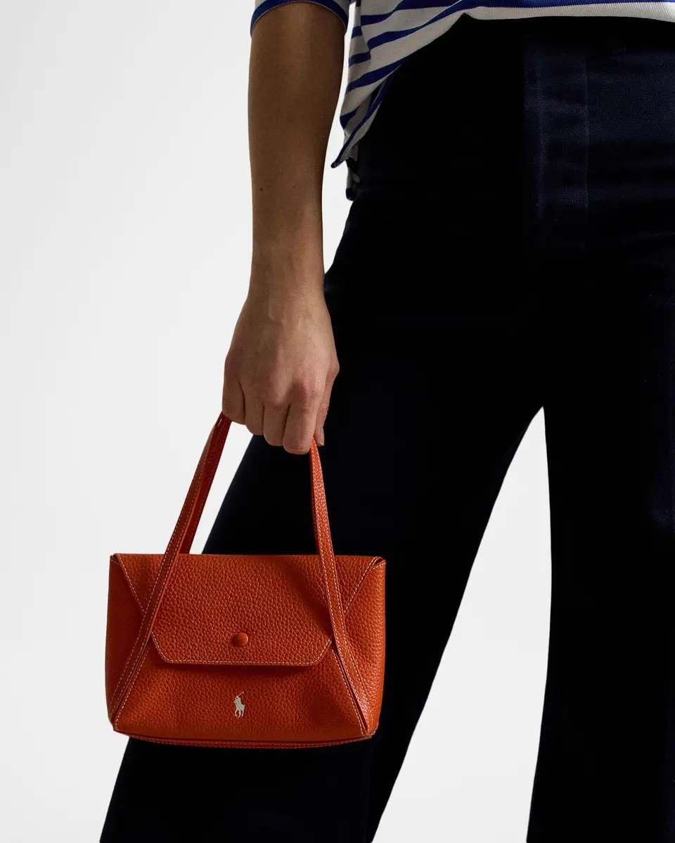 Polo Ralph Lauren Polo Play Leather Mini Envelope Bag | Thumbnail 2