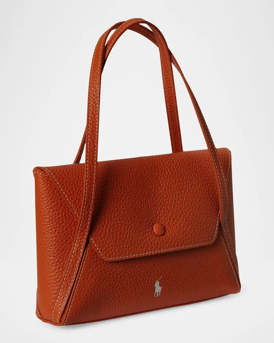 Polo Ralph Lauren Polo Play Leather Mini Envelope Bag | Thumbnail 6