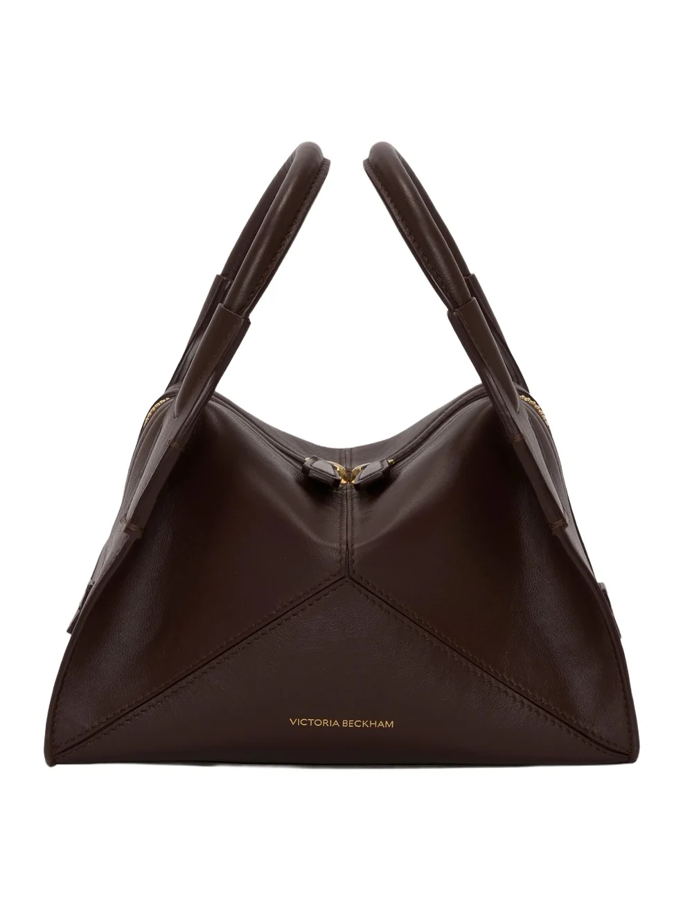 Victoria Beckham Women's Victoria Plie Mini Leather Top Handle Bag | Thumbnail 1 Victoria Beckham Women's Victoria Plie Mini Leather Top Handle Bag | Thumbnail 1