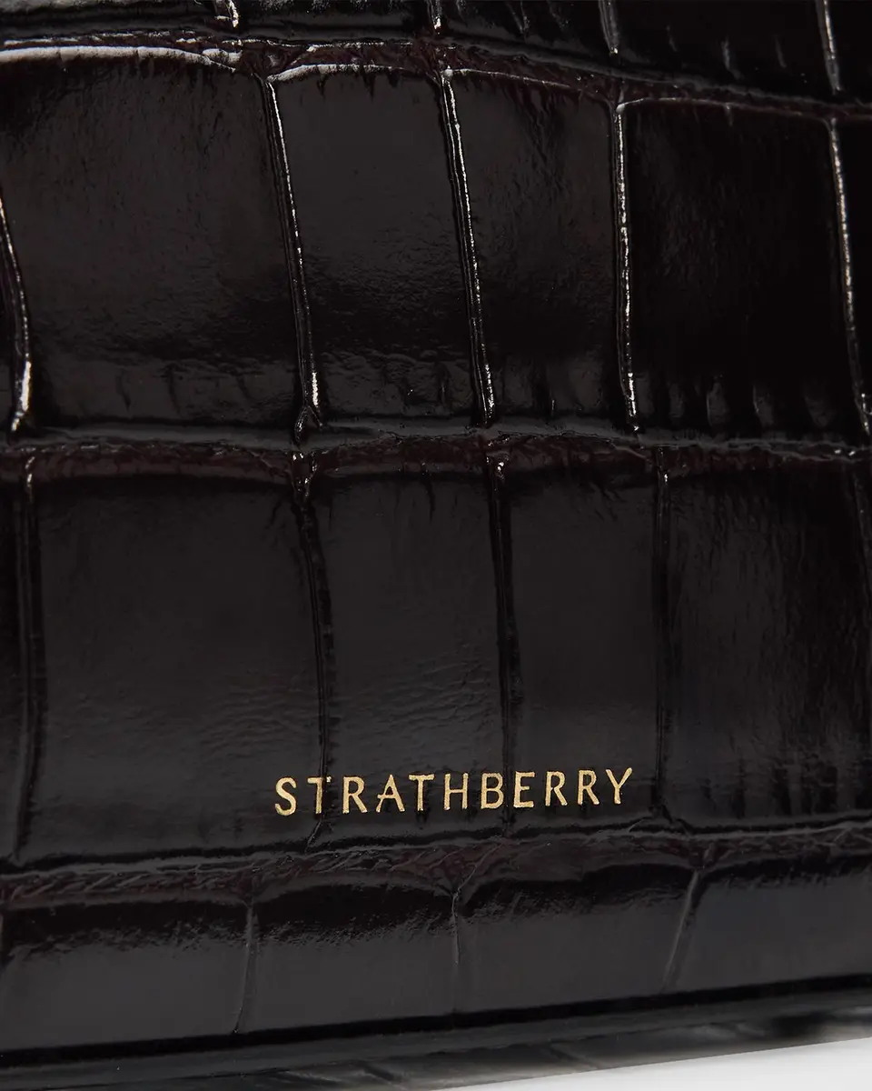 Strathberry Mini Croc-Embossed Leather Tote Bag | Thumbnail 6 Strathberry Mini Croc-Embossed Leather Tote Bag | Thumbnail 6