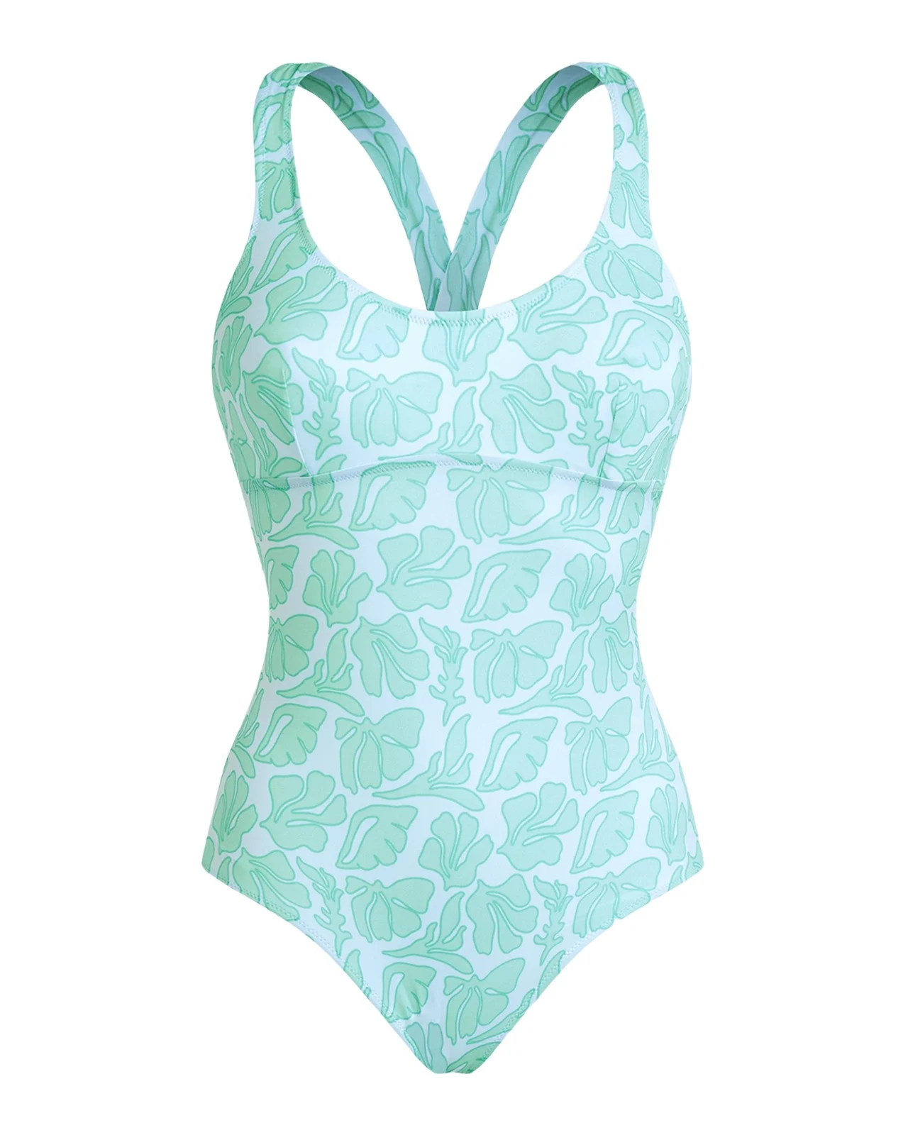 Seashell-Print Jersey One-Piece Swimsuit Seashell-Print Jersey One-Piece Swimsuit