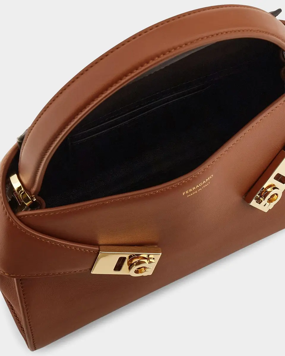 Ferragamo Hug Extra-Small Leather Shoulder Bag | Thumbnail 4 Ferragamo Hug Extra-Small Leather Shoulder Bag | Thumbnail 4