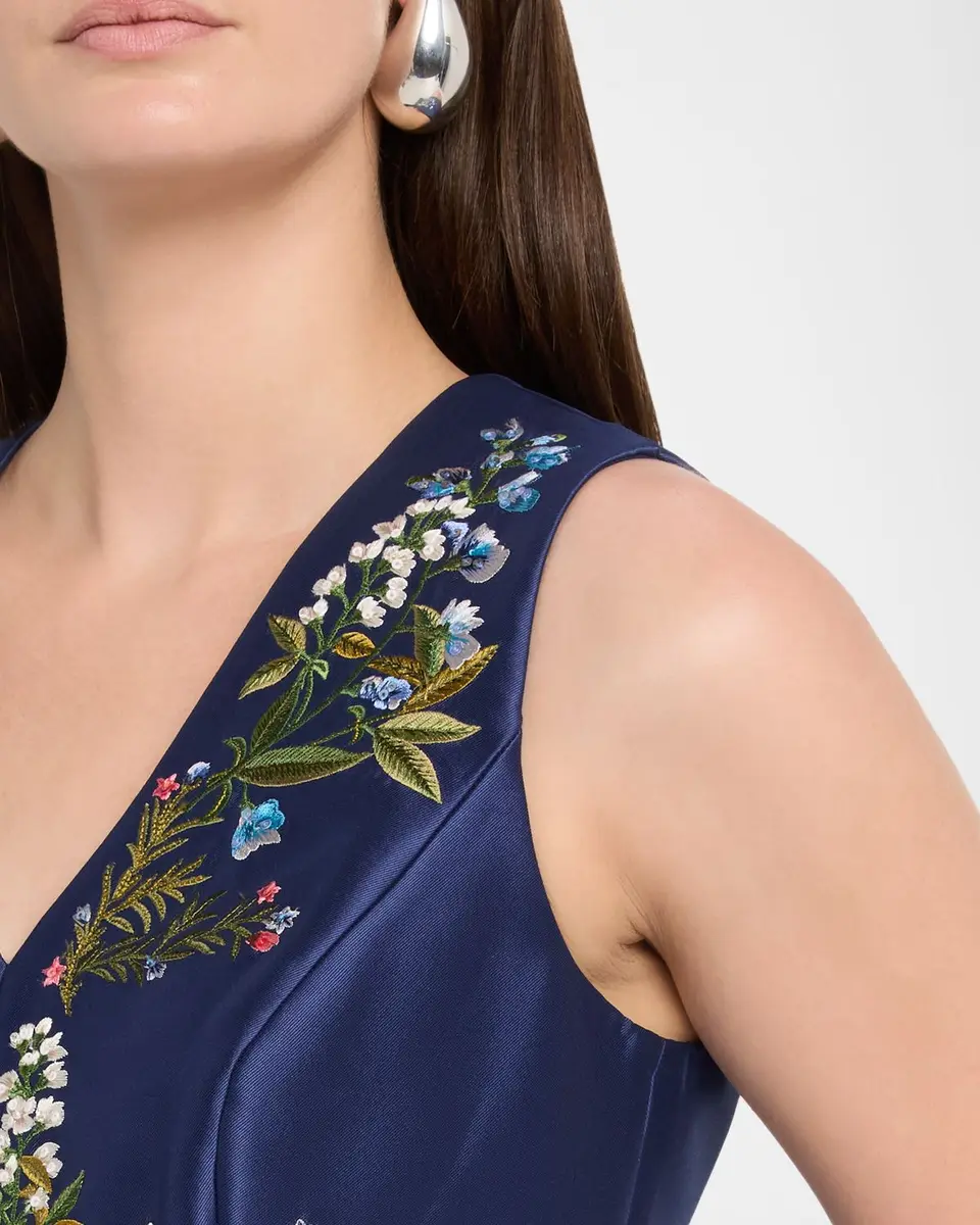 SACHIN & BABI Hanna Brocade Midi Dress | Thumbnail 5 SACHIN & BABI Hanna Brocade Midi Dress | Thumbnail 5