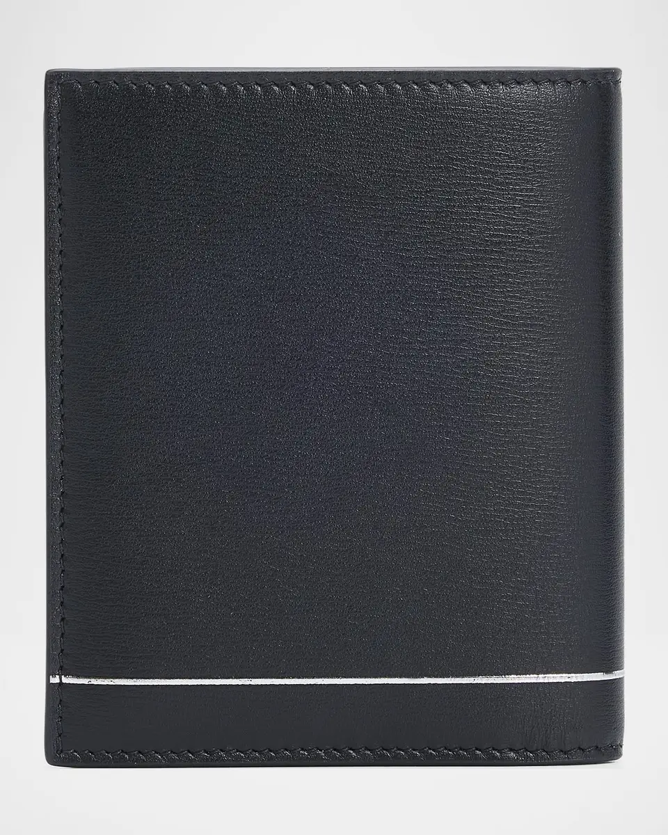Ferragamo Men's Gancini Leather Bifold Wallet | Thumbnail 4 Ferragamo Men's Gancini Leather Bifold Wallet | Thumbnail 4