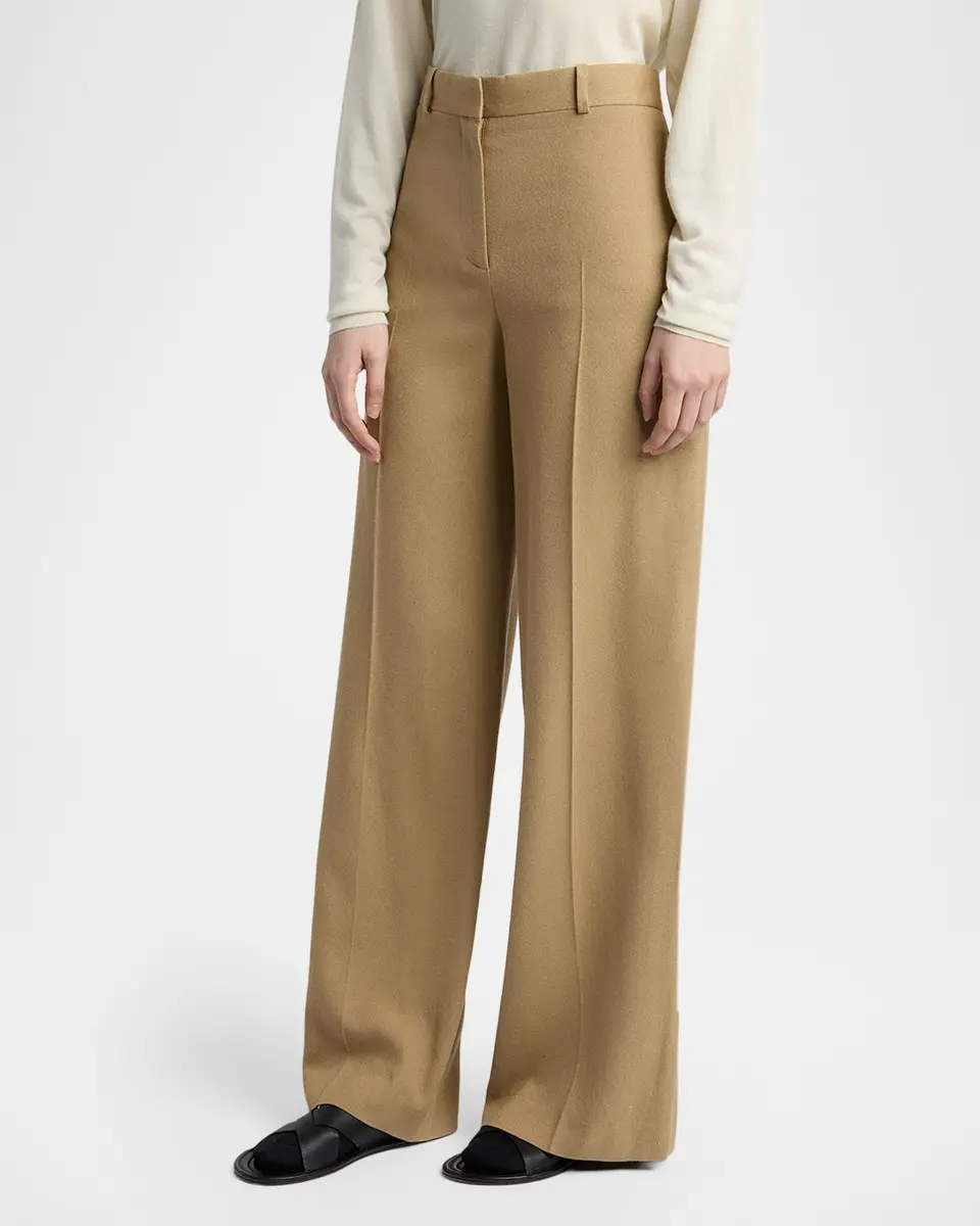 The Row Dender Silk Wide-Leg Pants | Thumbnail 3 The Row Dender Silk Wide-Leg Pants | Thumbnail 3