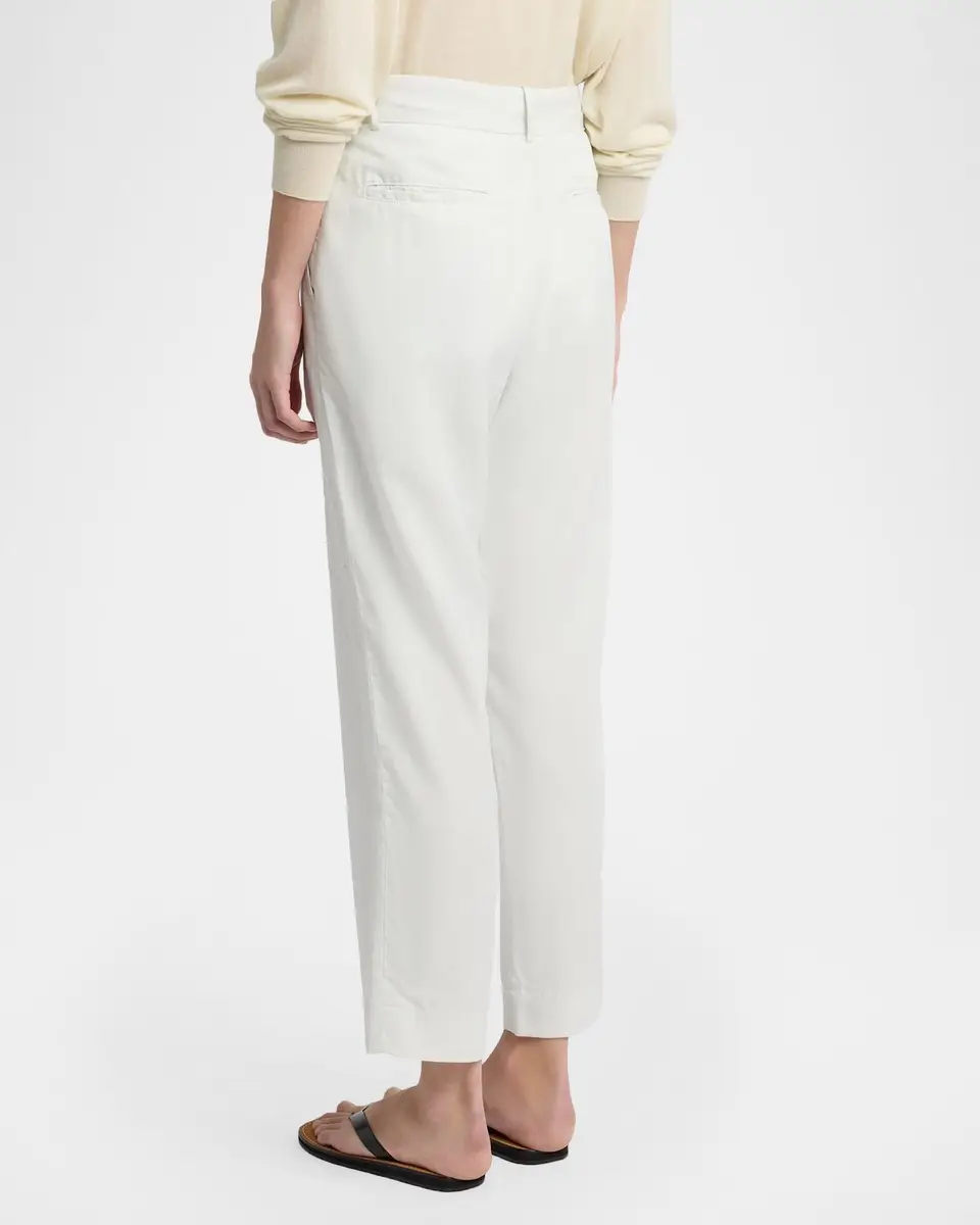 The Row Karsten Cotton Straight-Leg Ankle Pants | Thumbnail 3 The Row Karsten Cotton Straight-Leg Ankle Pants | Thumbnail 3