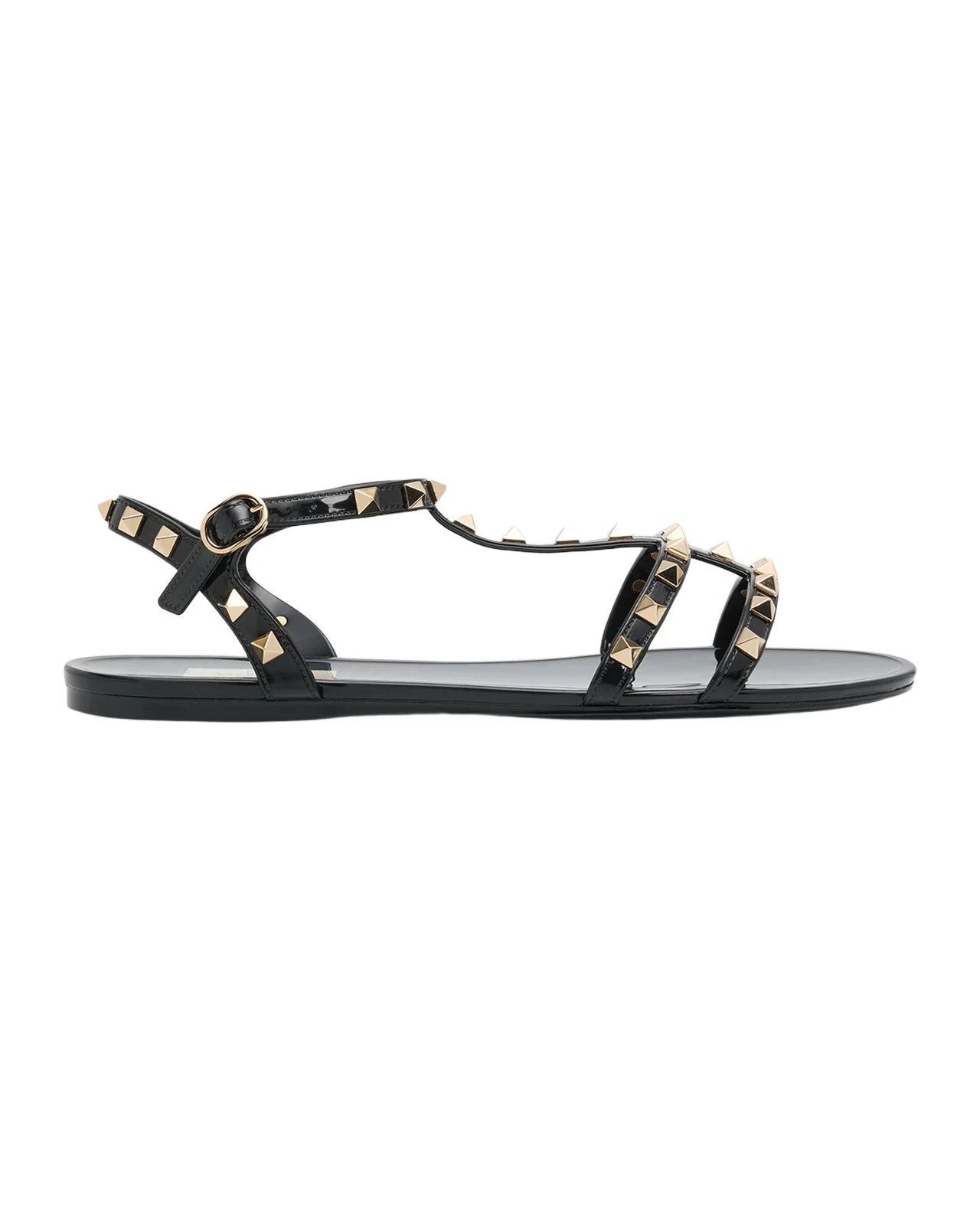 Valentino Garavani Summer Rockstud Jelly Flat Sandals