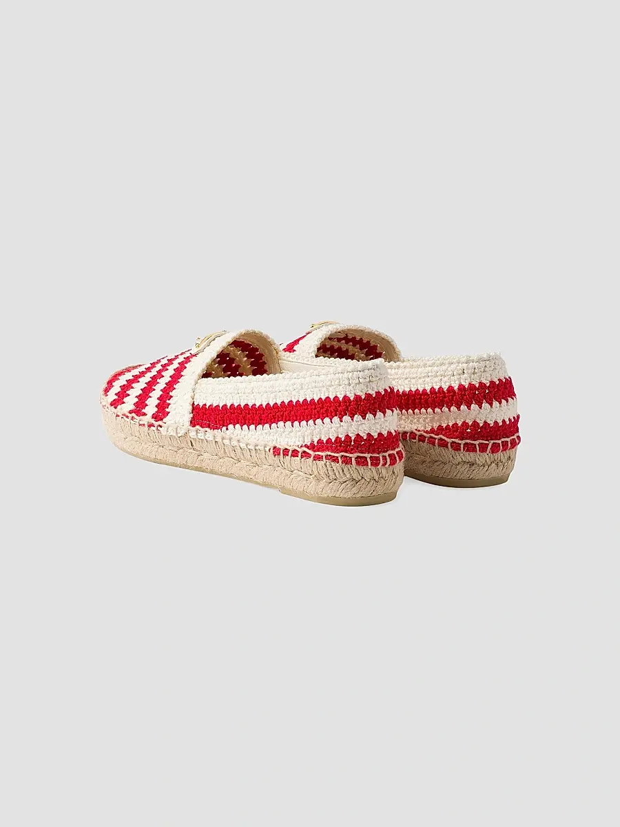 Prada Women's Crochet Espadrilles | Thumbnail 3