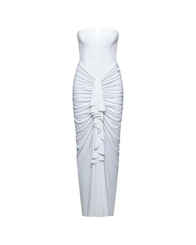 Et Ochs Selena Ruched Strapless Gown | Image 1 Et Ochs Selena Ruched Strapless Gown | Image 1