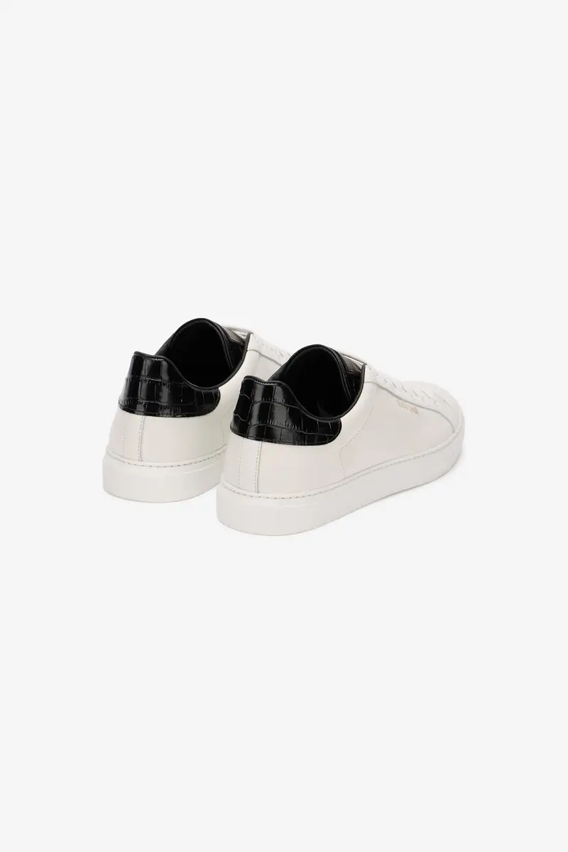 Roberto Cavalli White Low Top Sneakers | Thumbnail 3