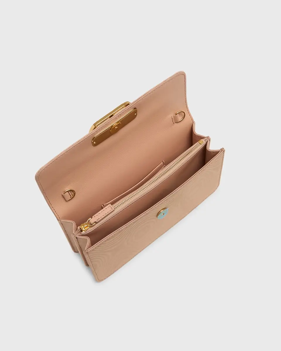 Valentino Garavani Crystal VLogo Moire Clutch Bag | Thumbnail 6 Valentino Garavani Crystal VLogo Moire Clutch Bag | Thumbnail 6