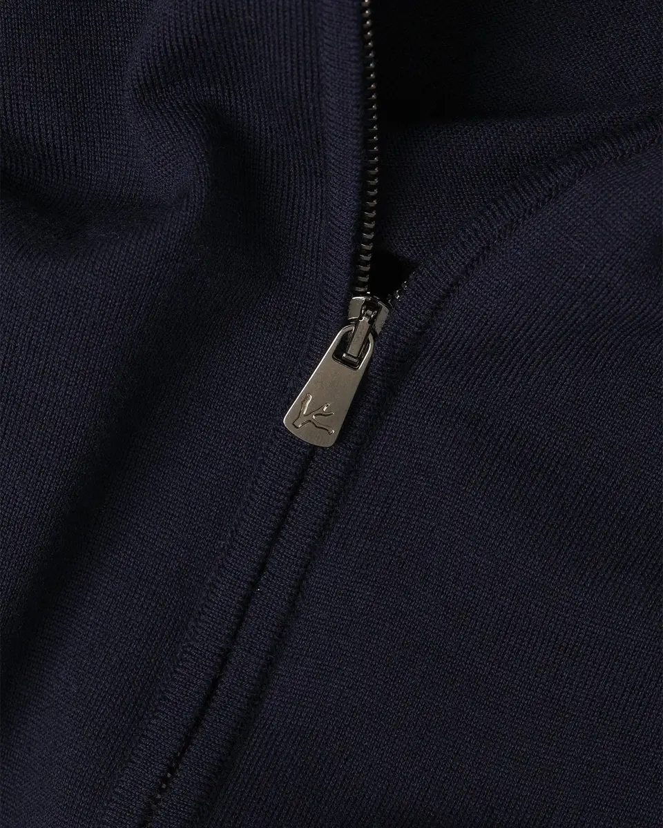 Isaia Men's Wool Zip-Up Sweater | Thumbnail 6 Isaia Men's Wool Zip-Up Sweater | Thumbnail 6